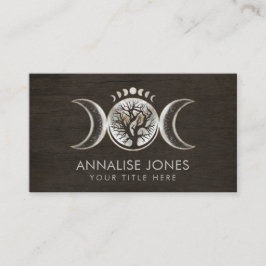 Triple Moon - Boom van Ornament Visitekaartje van 