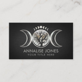 Triple Moon - Boom van Ornament Visitekaartje van 