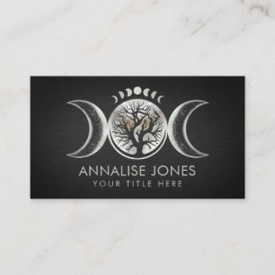 Triple Moon - Boom van Ornament Visitekaartje van 