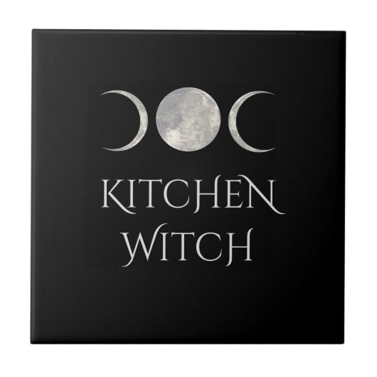 Triple Moon Ceramic Tile Tegeltje (Voorkant)