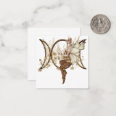 Triple Moon Fairy Notitiekaartje (Voorkant / Achterkant in situ)