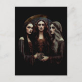 Triple Moon Goddess Briefkaart (Voorkant)