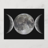Triple Moon Goddess Briefkaart (Voorkant)