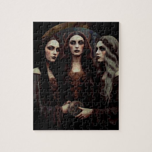 Triple Moon Goddess Legpuzzel (Verticaal)