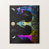 Triple Moon Goddess Legpuzzel (Verticaal)