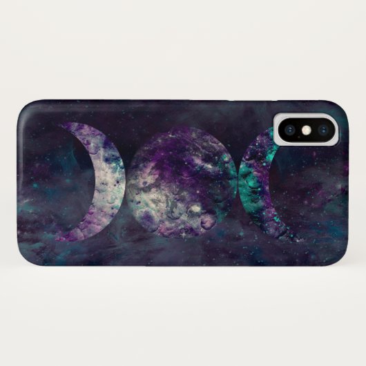Triple Moon Goddess Luna Universe Case-Mate iPhone Case (Achterkant (horizontaal))