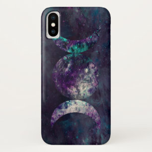Triple Moon Goddess Luna Universe Case-Mate iPhone Case
