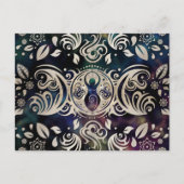 Triple Moon Goddess Moonlight paars #1 Briefkaart (Voorkant)