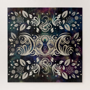 Triple Moon Goddess Moonlight paars #1 Legpuzzel