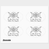 Triple Moon Goddess Sticker (Vel)