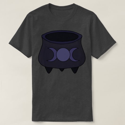 Triple Moon Godness Cauldron T-shirt (Design voorkant)