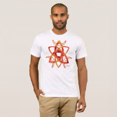 Triple Moon Knot Mannen T-Shirt (Voorkant volledig)