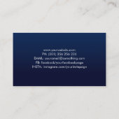 Triple Moon - Levensboom - Maansteen en Parel Visitekaartje (Achterkant)