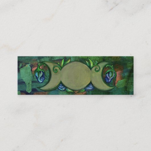 Triple Moon Mini Visitekaartje (Voorkant)