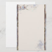 Triple Moon Moonstone Briefpapier (Voorkant / Achterkant)