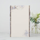 Triple Moon Moonstone Briefpapier (Staand voorkant)