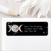 Triple Moon Moonstone Etiket (Insitu)