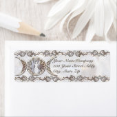 Triple Moon Moonstone Goddess Etiket (Insitu)