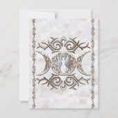 Triple Moon Moonstone Goddess Kaart (Voorkant)