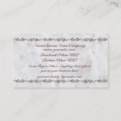 Triple Moon Moonstone Goddess Visitekaartje (Achterkant)