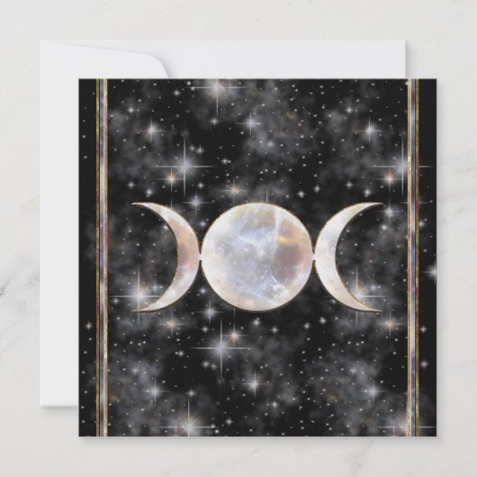 Triple Moon Moonstone Kaart (Voorkant)