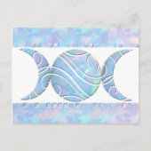 Triple Moon Opal Briefkaart (Voorkant)