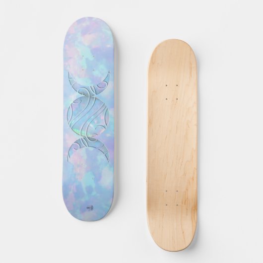 Triple Moon Opal Persoonlijk Skateboard (Voorkant)