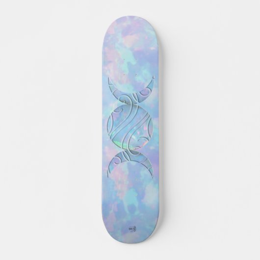 Triple Moon Opal Persoonlijk Skateboard (Voorkant)