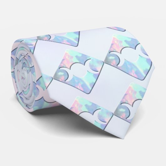 Triple Moon Opal Stropdas (Opgerold)