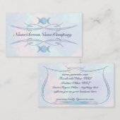 Triple Moon Opal Visitekaartje (Voorkant / Achterkant)