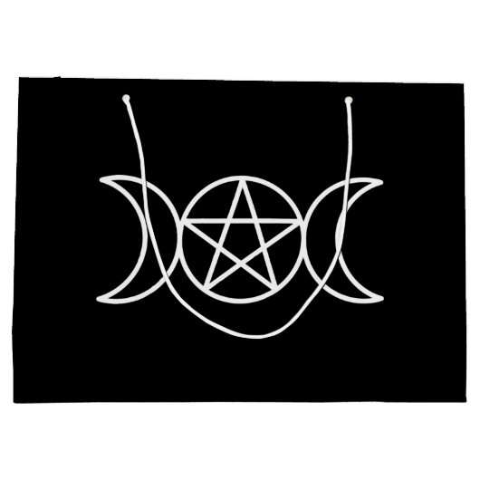 Triple Moon Pentacle Groot Cadeauzakje (Achterkant)