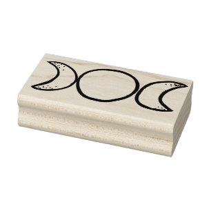 Triple Moon Rubberstempel