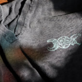 Triple Moon Symbol Bloom Rubberstempel