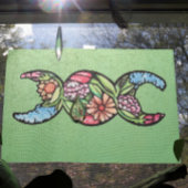 Triple Moon Symbol Bloom Tissuepapier