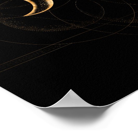 Triple Moon - Tree of life Ornament Poster (Hoek)