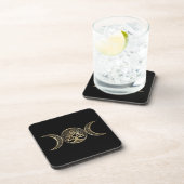 Triple Moon Tree of Life Triquetra Bier Onderzetter (Rechterzijde)