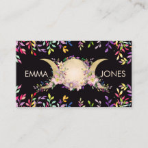 Triple Moon - Triple Goddess Floral Ornament