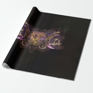 Triple Moon - Triple Goddess - Midnight shimmer Cadeaupapier