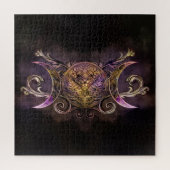 Triple Moon - Triple Goddess - Midnight shimmer Legpuzzel (Verticaal)