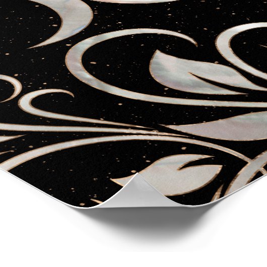 Triple Moon - Triple Goddess - Moeder van Pearl Poster (Hoek)