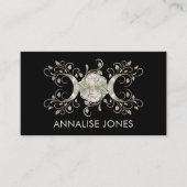 Triple Moon - Triple Goddess Moeder van Pearl Visitekaartje (Voorkant)