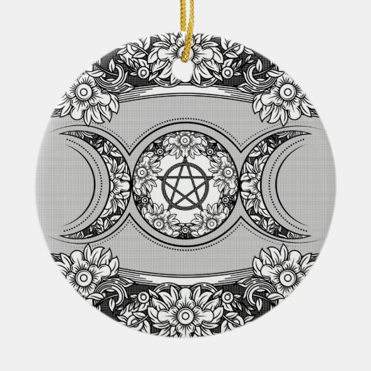 Triple Moon - Triple Goddess Ornament (Voorkant)