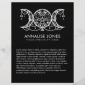 Triple Moon - Triple Goddess Ornament Flyer (Voorkant)