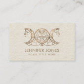 Triple Moon - Triple Goddess Ornament Visitekaartje (Voorkant)