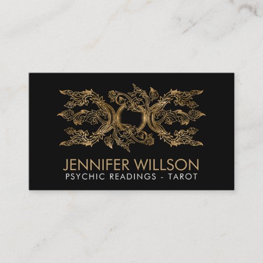 Triple Moon - Triple Goddess Ornament Visitekaartje (Voorkant)