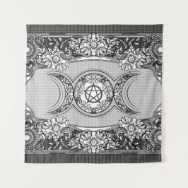 Triple Moon - Triple Goddess Ornament Wandkleed