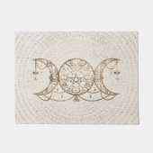 Triple Moon - Triple Goddess Pastel Gold Deurmat (Voorkant)