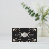 Triple Moon - Triple Goddess Pearl Ornament Visitekaartje (Staand voorkant)