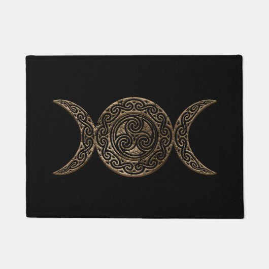 Triple moon - Triple Goddess - Triskelion Deurmat (Voorkant)