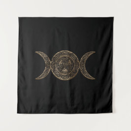 Triple moon - Triple Goddess - Triskelion Wandkleed
